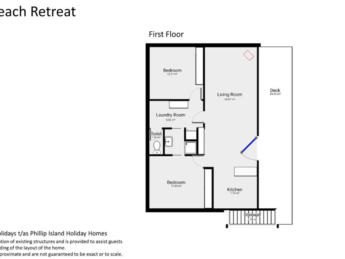 Вилла Ocean Reach Retreat Cape Woolamai Экстерьер фото